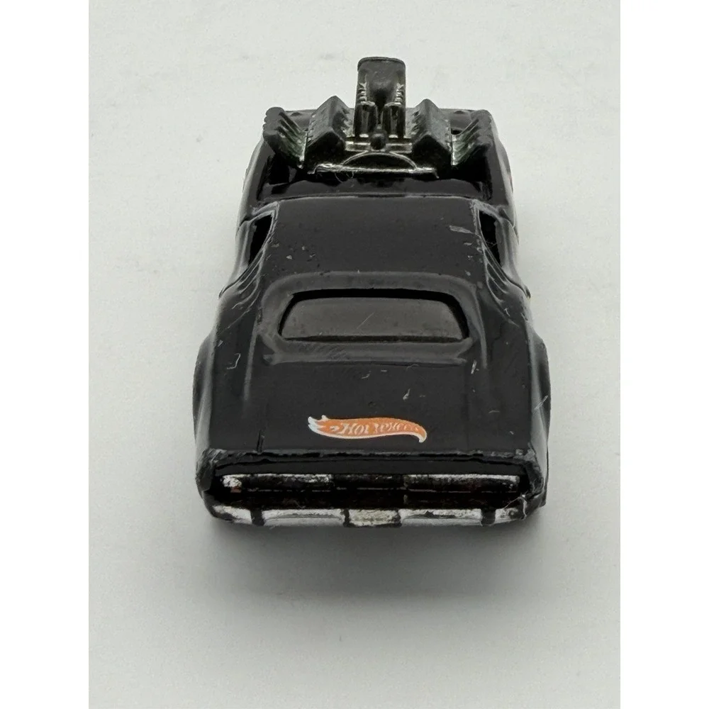 Hot Wheels Redline 1970 Rodger Dodger Black With Flames